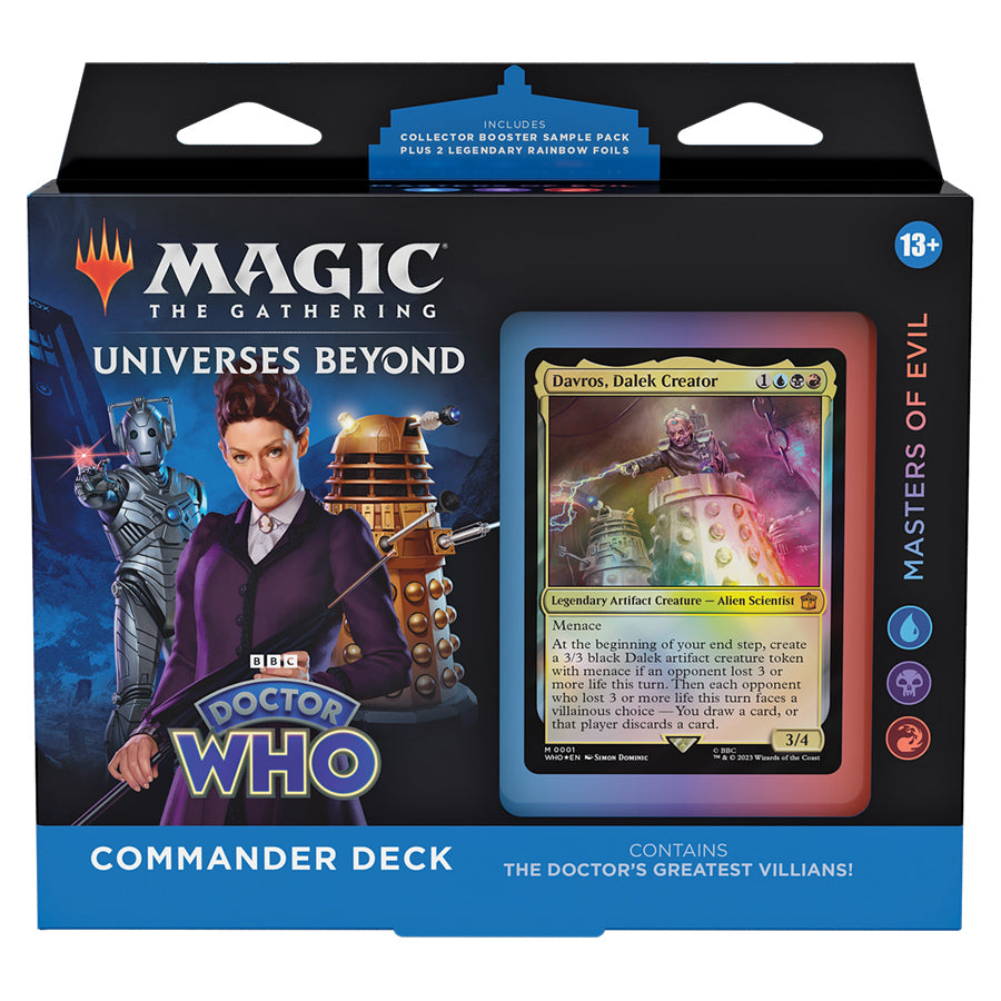 Magic: Universes Beyond: Doctor Who: Masters of Evil Commander Deck