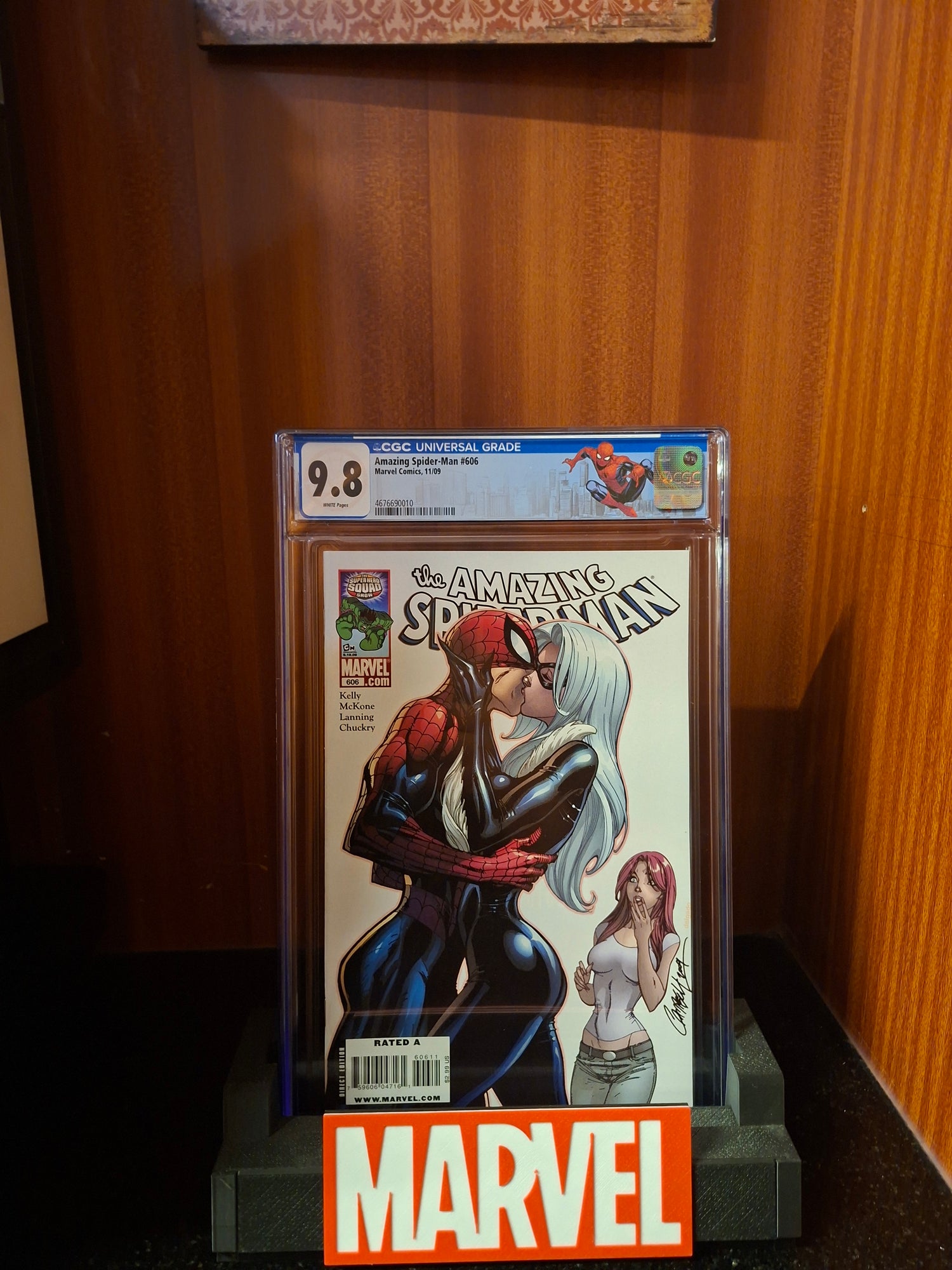 The Amazing Spider-Man #606 Custom Label CGC 9.8