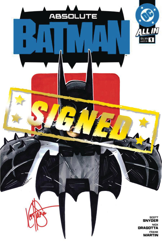 Absolute Batman #1 Signed & Remarked by Ken Haeser - Actual Cover may differ from picture