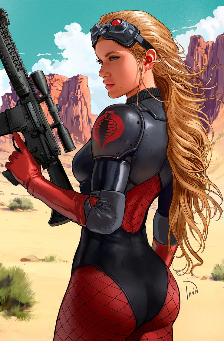 GI JOE #6 IVAN TALAVERA 616 Chameleon Virgin Card Stock Variant A LTD 750