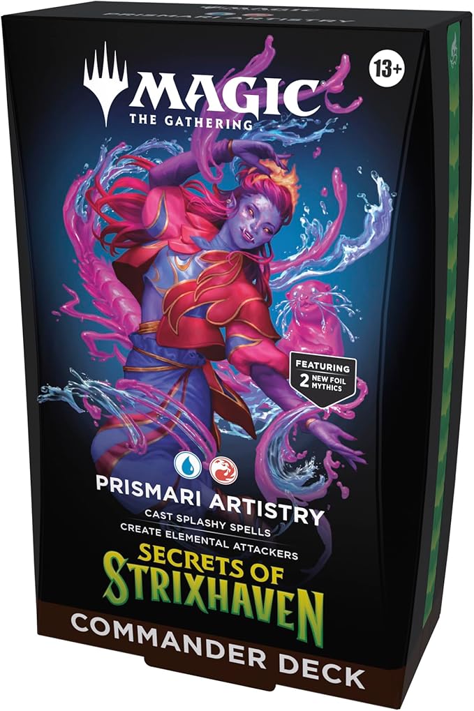 Magic: The Gathering Secrets of Strixhaven Commander Deck - Prismari Artistry (MTG SOS)