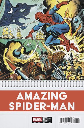 AMAZING SPIDER-MAN #15 ROSS ANDRU BICENTENNIAL CALENDAR HIDDEN GEM VARIANT
