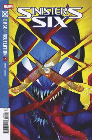 SINISTER'S SIX #2 IVAN SHAVRIN VARIANT