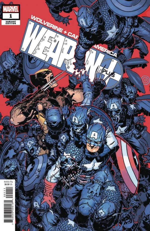 Wolverine and Captain America: Weapon Plus #1 Chris Bachalo Variant (2019)