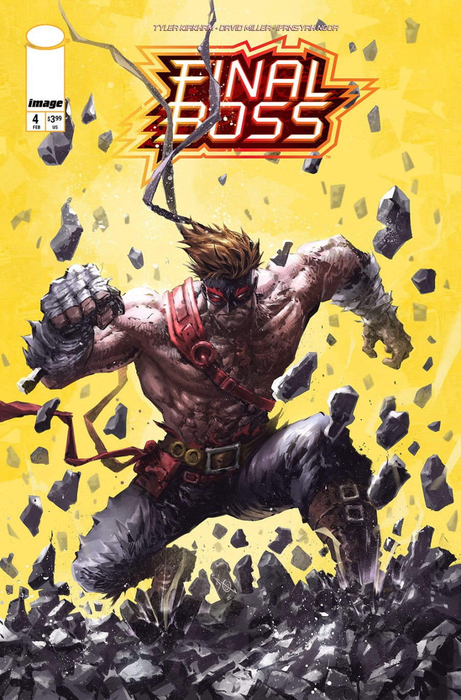 Final Boss #4 Cover B Alan Quah Variant