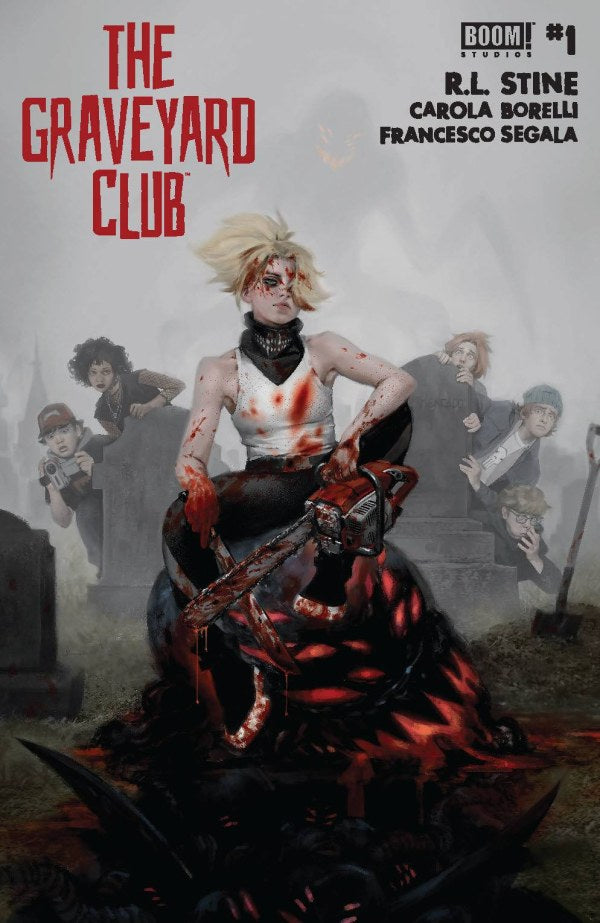 The Graveyard Club Cover H Miguel Mercado Erica Slaughter Variant TP