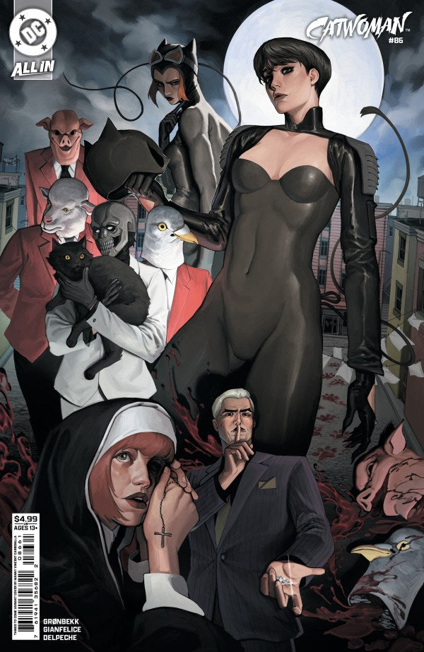 Catwoman #86 Cover E Manny Vincent Carbonilla Things to Come Variant
