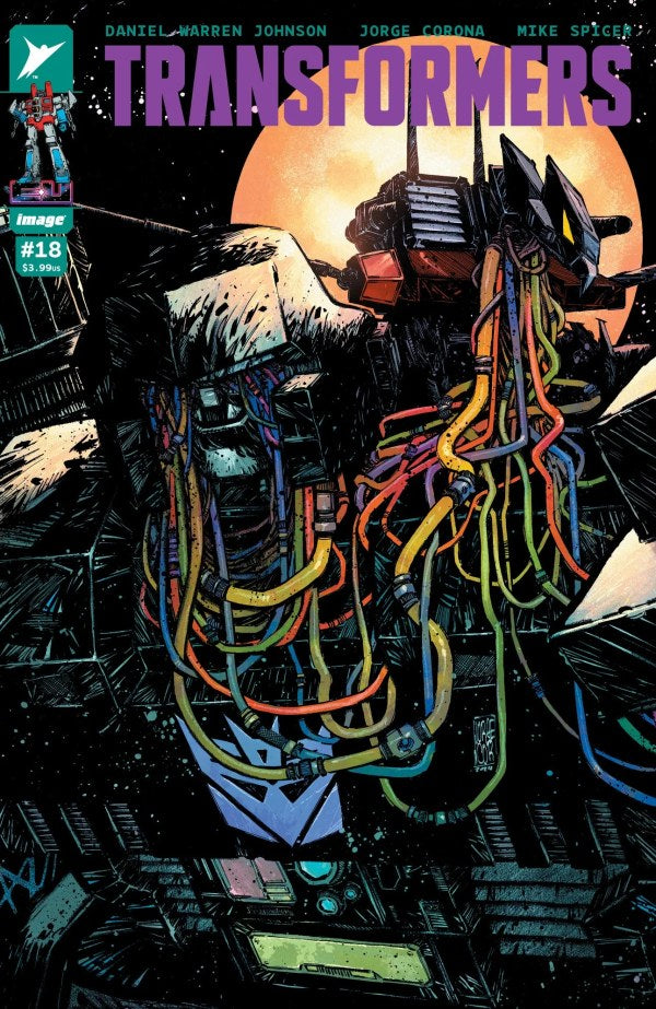 Transformers #18 Cover B Jorge Corona Variant
