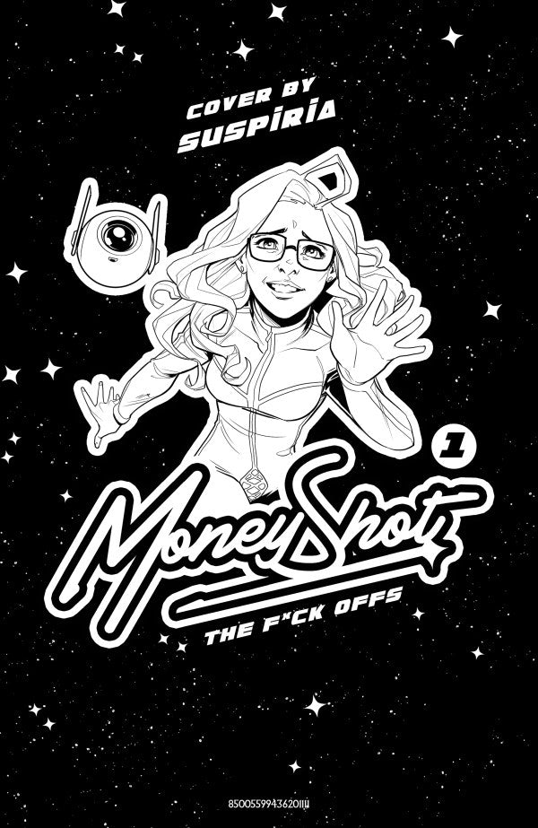 Money Shot: The F*ck Offs #1 Cover K Suspiria Vilchez NSFW Black Bag Variant