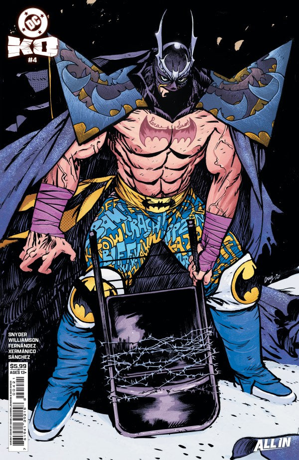 DC K.O. #4 Cover B Daniel Warren Johnson Variant