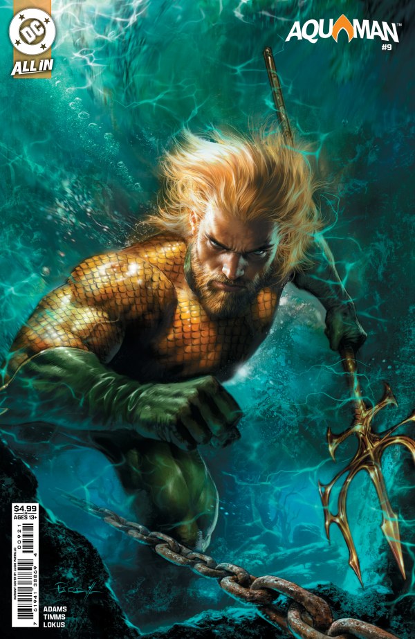 Aquaman #9 Cover B Lucio Parrillo Variant