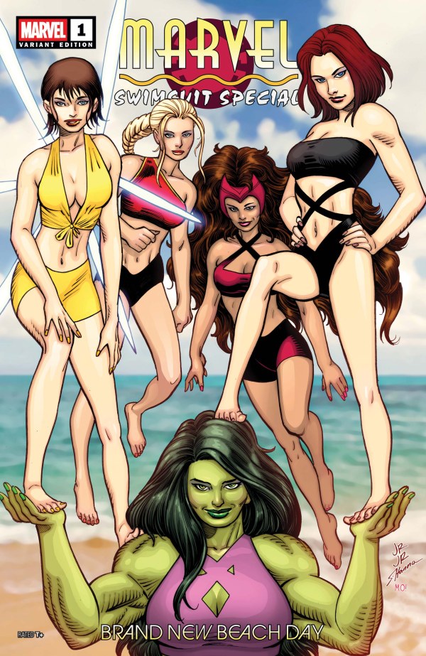 Marvel Swimsuit Special: Brand New Beach Day #1 1:25 John Romita Jr. Variant