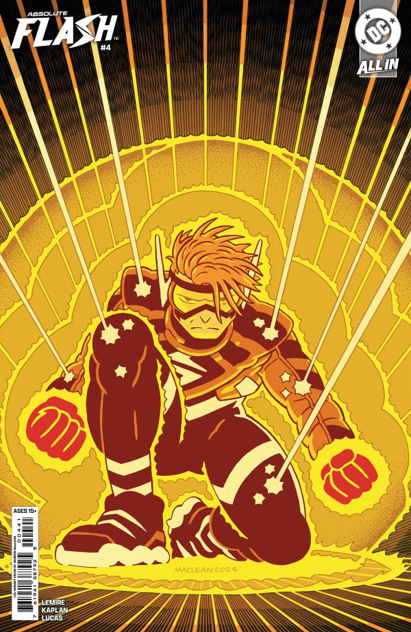 Absolute Flash #4 Cover D 1:25 Andrew MacLean Variant