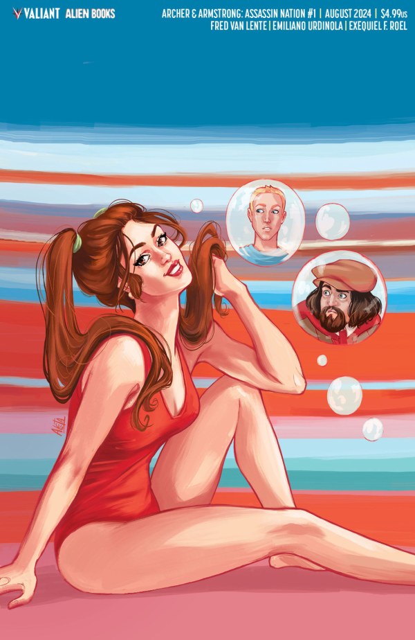 Archer & Armstrong: Assassin Nation #1 Cover B Aleta Vidal Swimsuit Variant