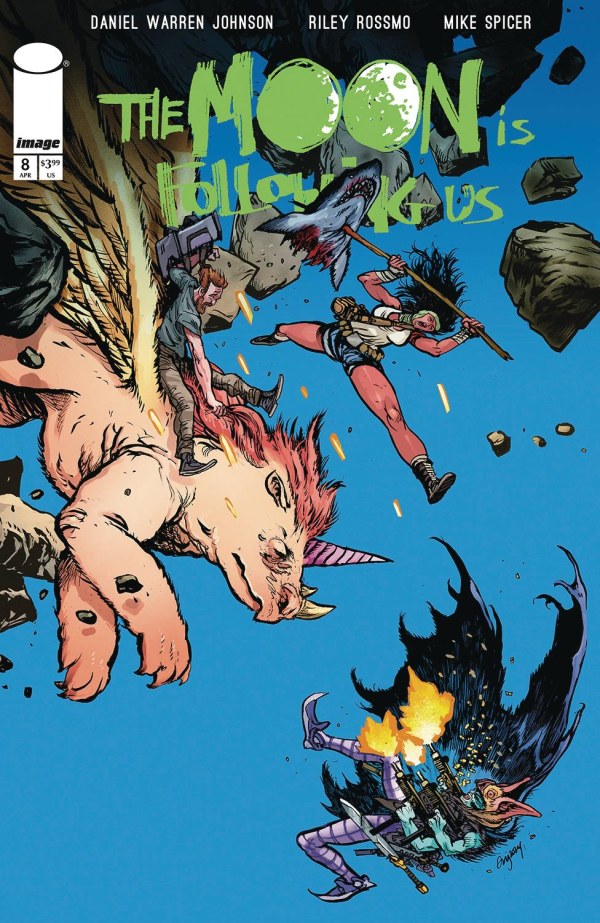 The Moon Is Following Us #8 Cover B Daniel Warren Johnson Variant