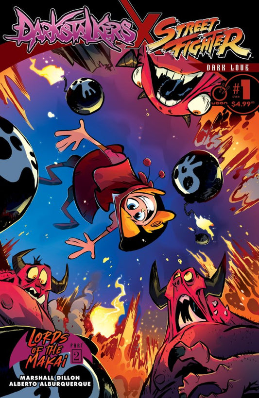 Darkstalkers X Street Fighter: Dark Love #1 Cover B Brett Bean Variant