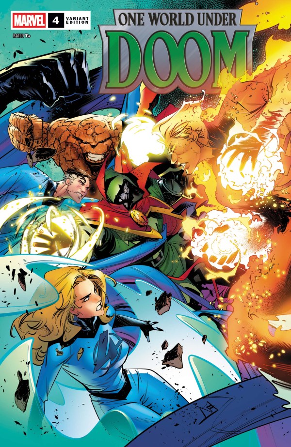 One World Under Doom #4 Federico Vicentini Variant