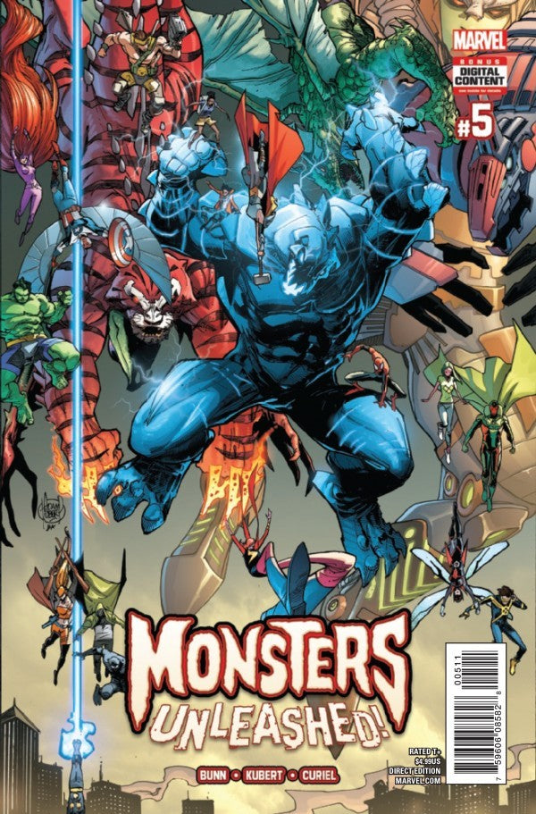 Monsters Unleashed #1-5 Full Set (2017)