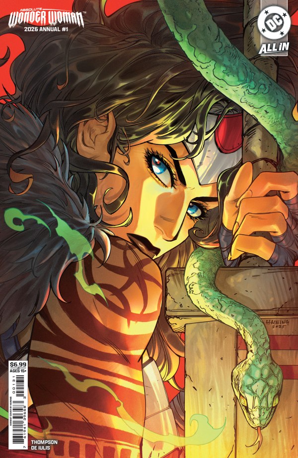 Absolute Wonder Woman 2026 Annual #1 Cover C Haining Variant