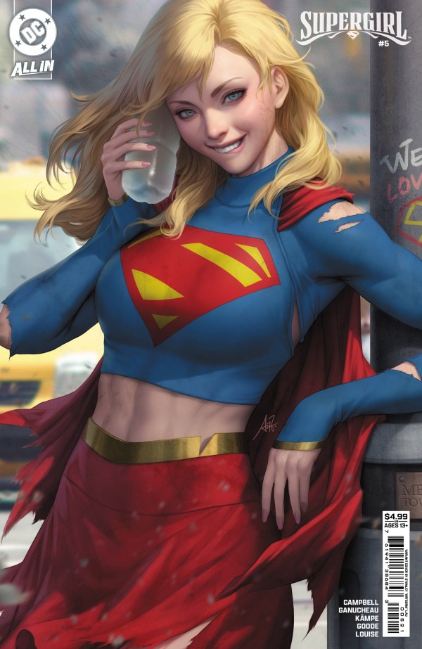 Supergirl #5 Cover B Stanley 'Artgerm' Lau Variant