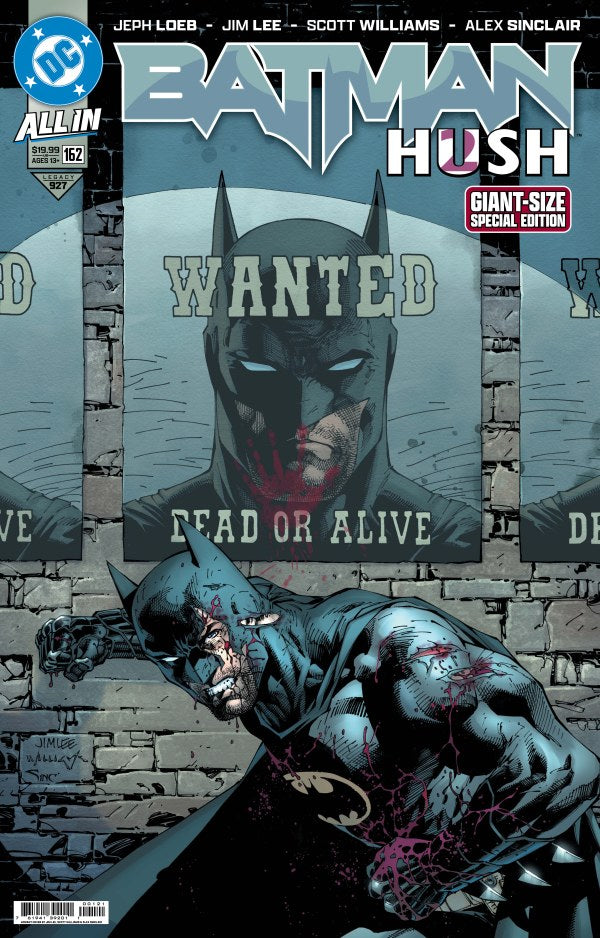 Batman: Giant-Sized Special Edition #162 Cover B Jim Lee Foil Variant