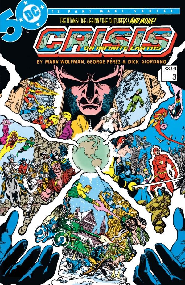 Crisis on Infinite Earths #3 Foil Facsimile Edition