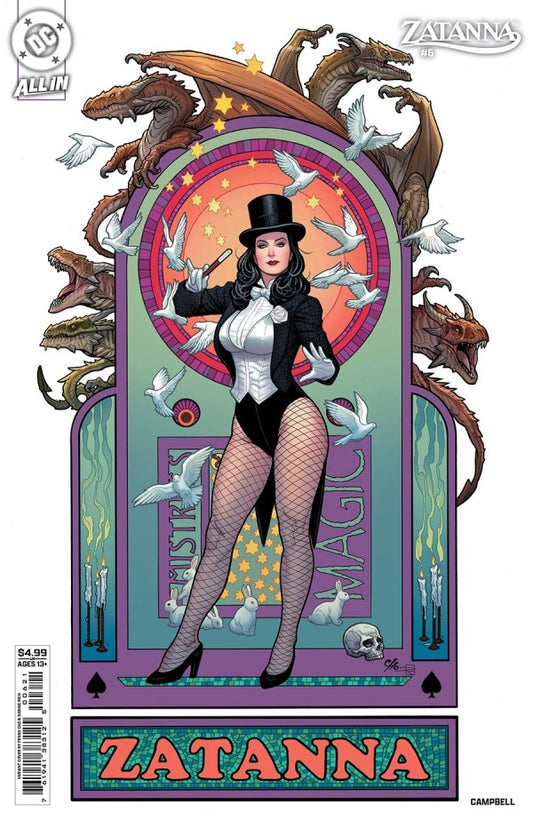 Zatanna #6 Cover B Frank Cho Variant