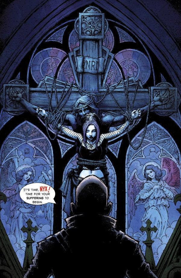 Black Ritual: The Book of Nyx #4 Cover C Nat Jones Virgin Variant