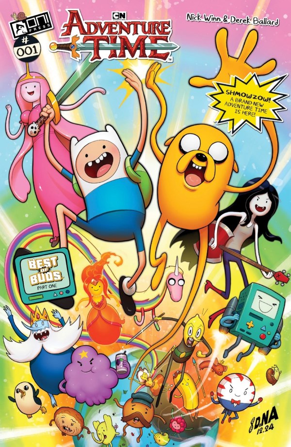 Adventure Time #1 Cover B David Nakayama Variant