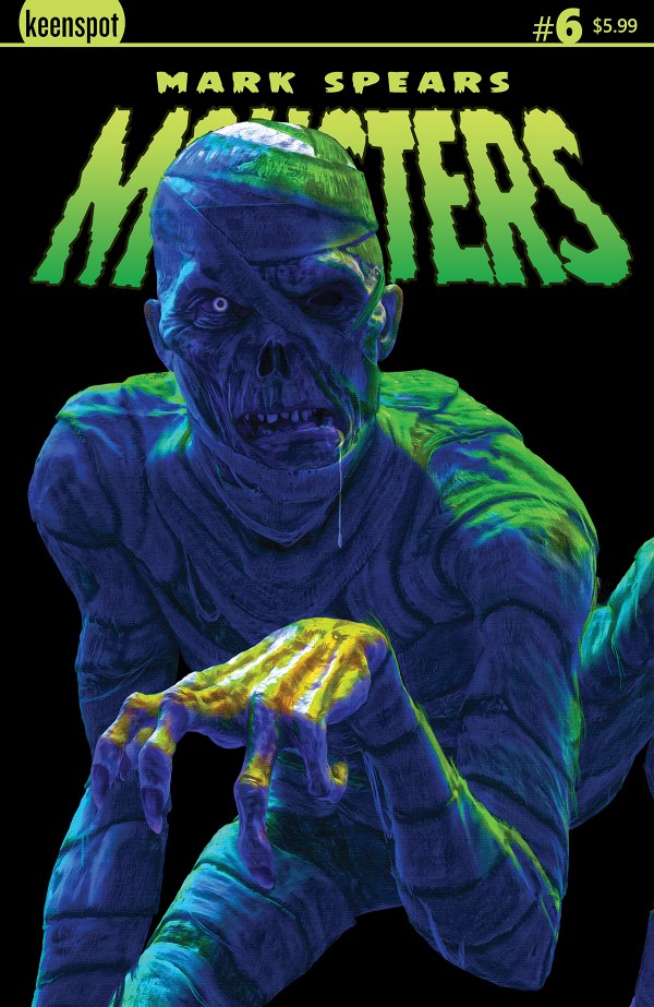 Mark Spears Monsters #6 Cover B Mark Spears The Cursed Mummy Variant