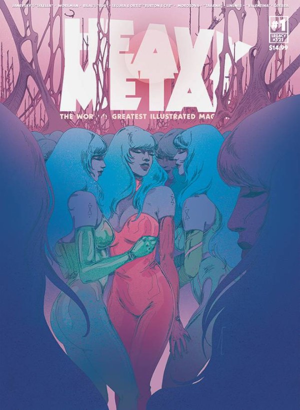 Heavy Metal #1 Cover E Janevsky Variant