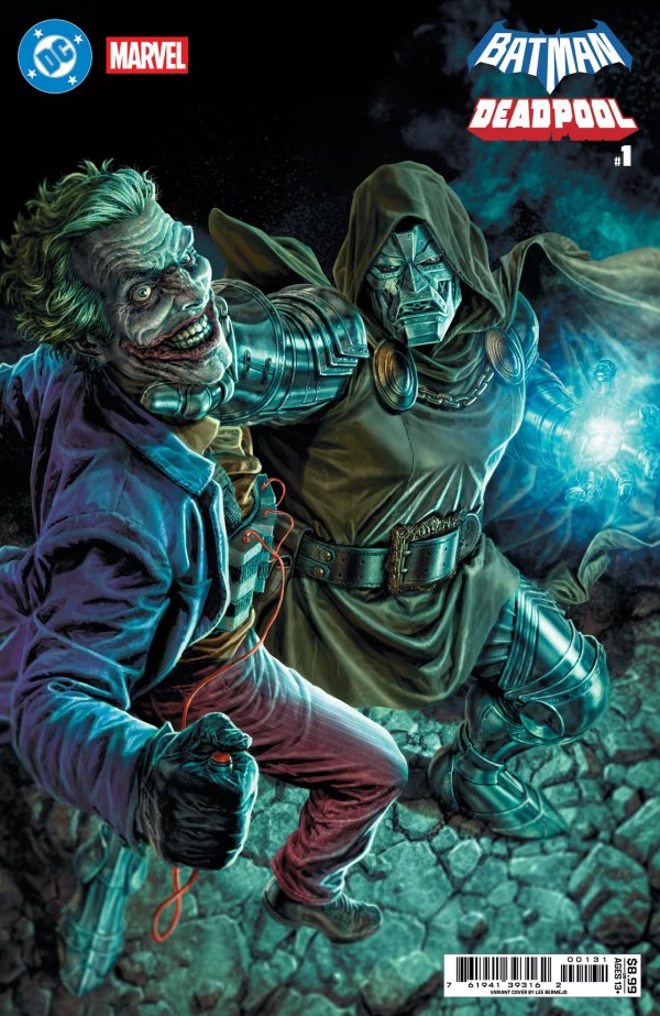 DC / Marvel: Batman / Deadpool #1 Cover C Lee Bermejo Variant CGC 9.6