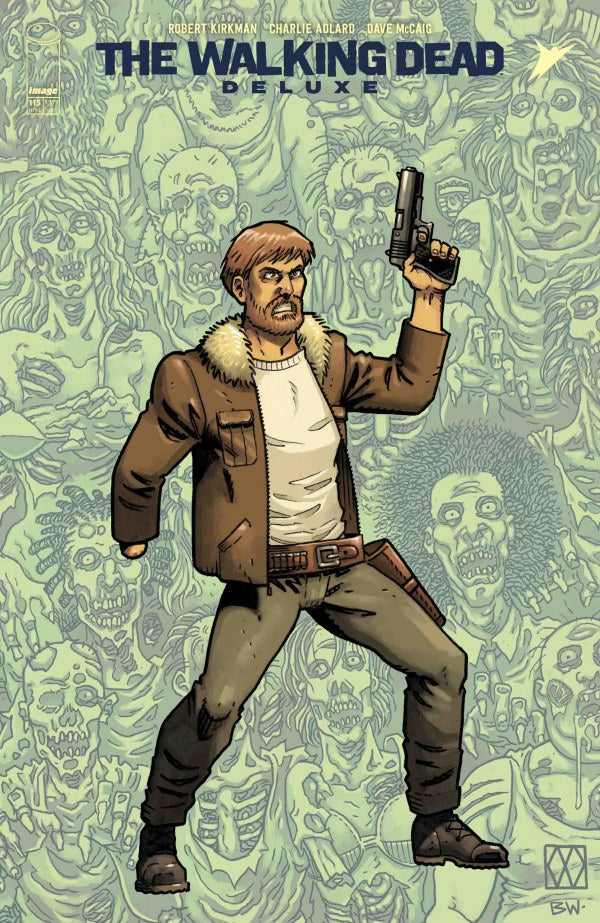 The Walking Dead Deluxe #115 Cover C Matt Wagner Connecting Variant