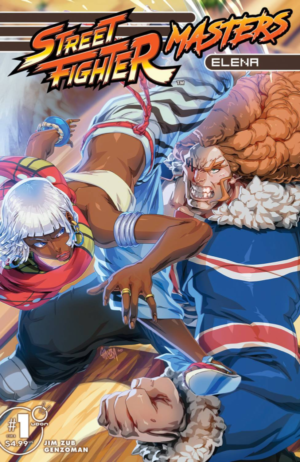 Street Fighter Masters: Elena #1 Cover B Jeffrey 'Chamba' Cruz Variant