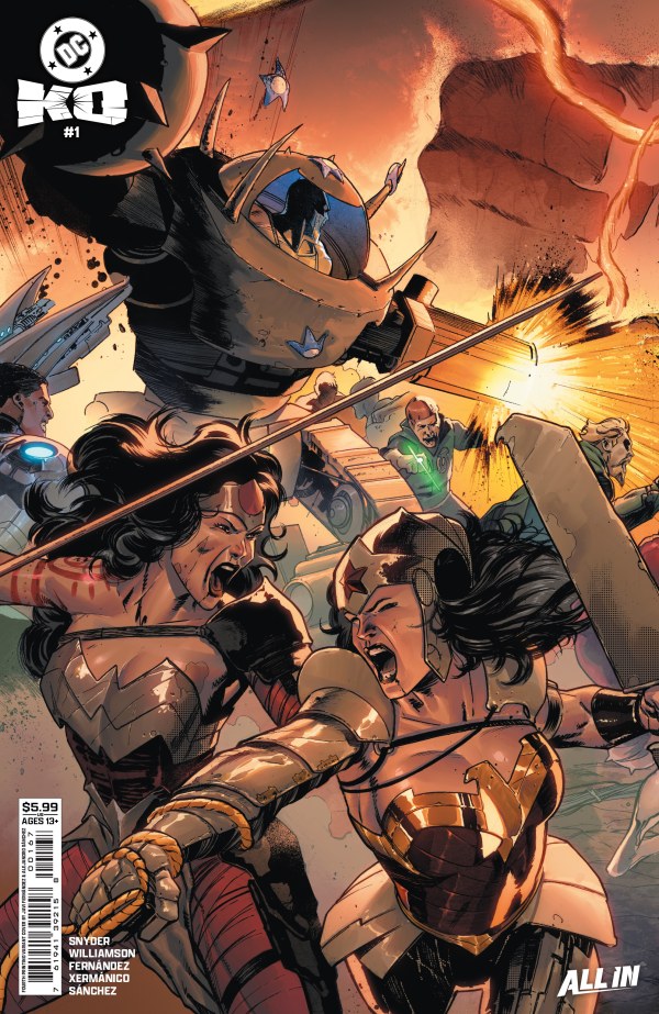 DC K.O. #1-5 Javier Fernández Connecting Full Set