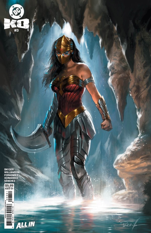 DC K.O. #3 Cover E Lucio Parrillo Variant