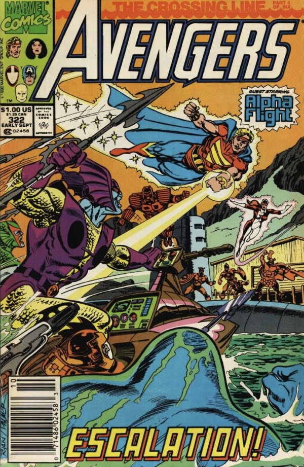 The Avengers #322 (1990)