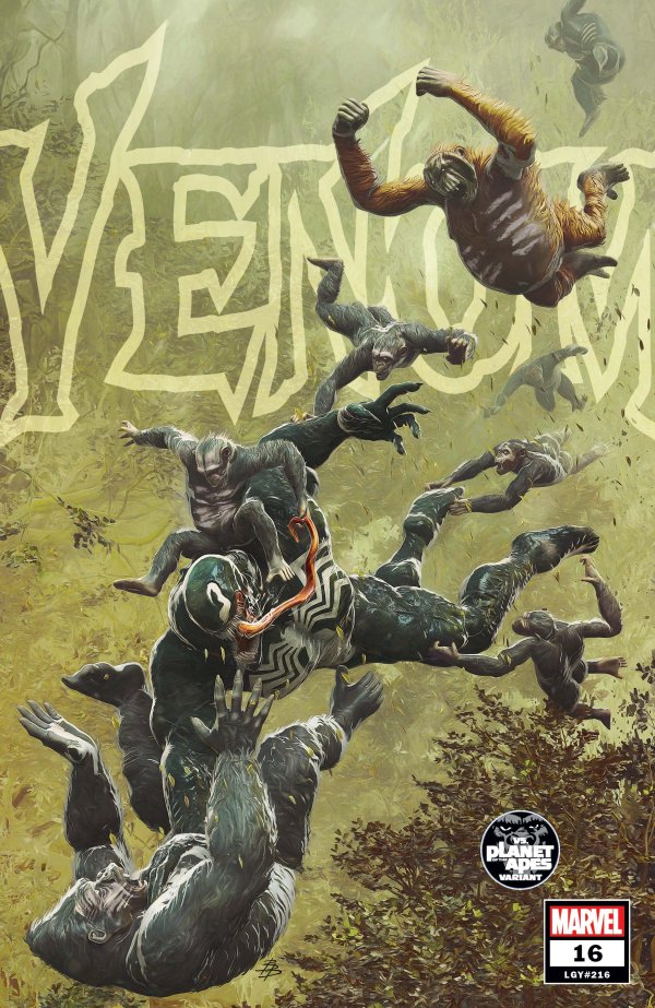 Venom #16 Björn Barends Planet of the Apes Variant