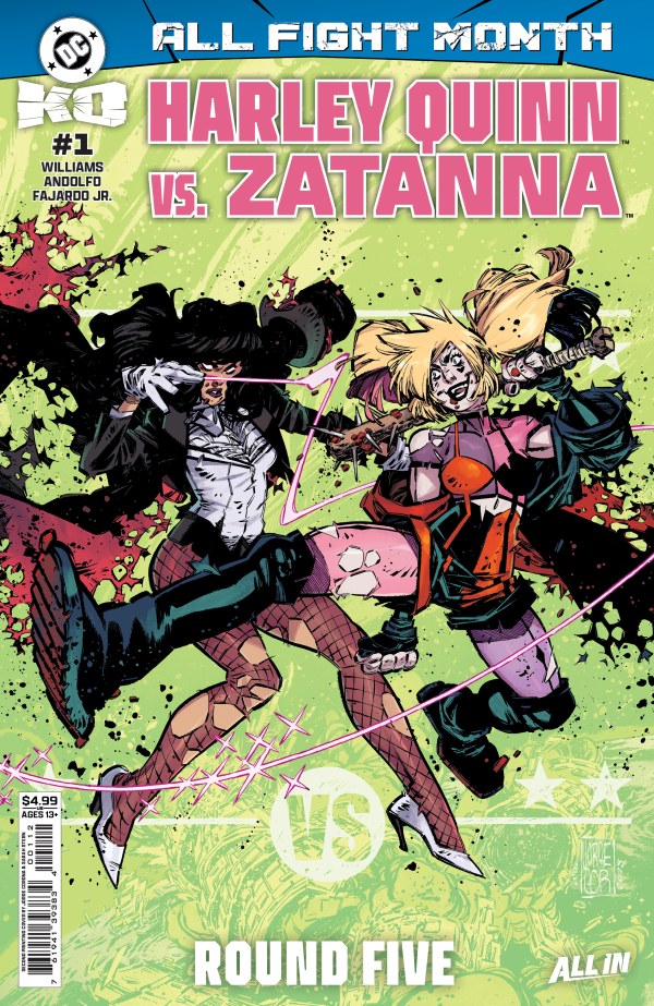 DC K.O.: Harley Quinn vs. Zatanna #1 2nd Printing