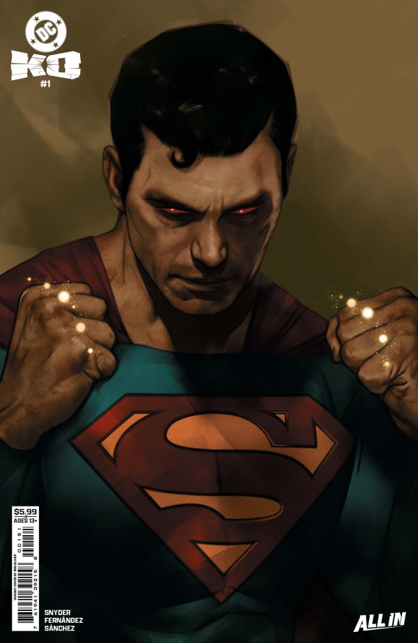 DC K.O. #1 Cover G Ben Oliver Face-Off Variant