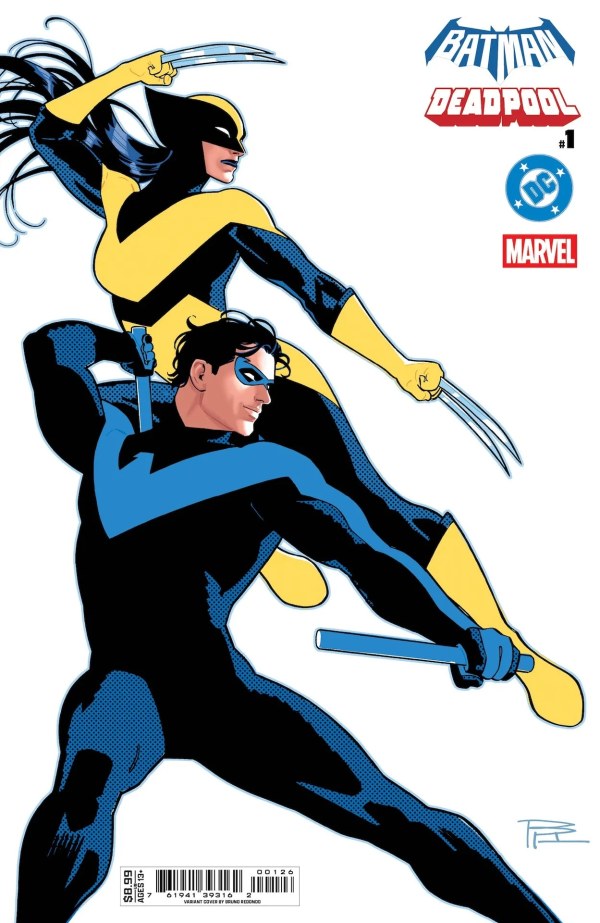 DC / Marvel: Batman / Deadpool #1 Cover O Bruno Redondo Variant