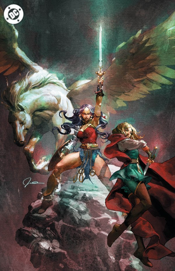 Dark Knights of Steel II #1 Cover E Gerald Parel Foil Virgin Variant