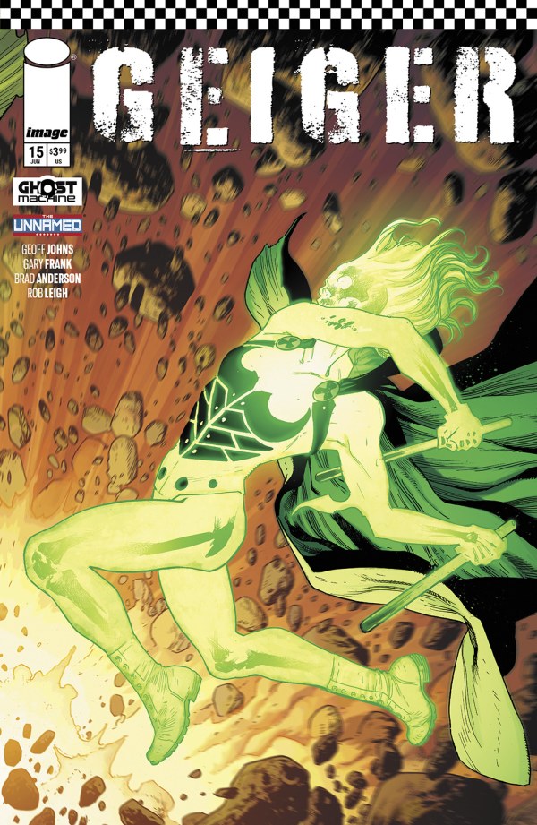 Geiger #15 Cover B Bryan Hitch Wraparound Variant