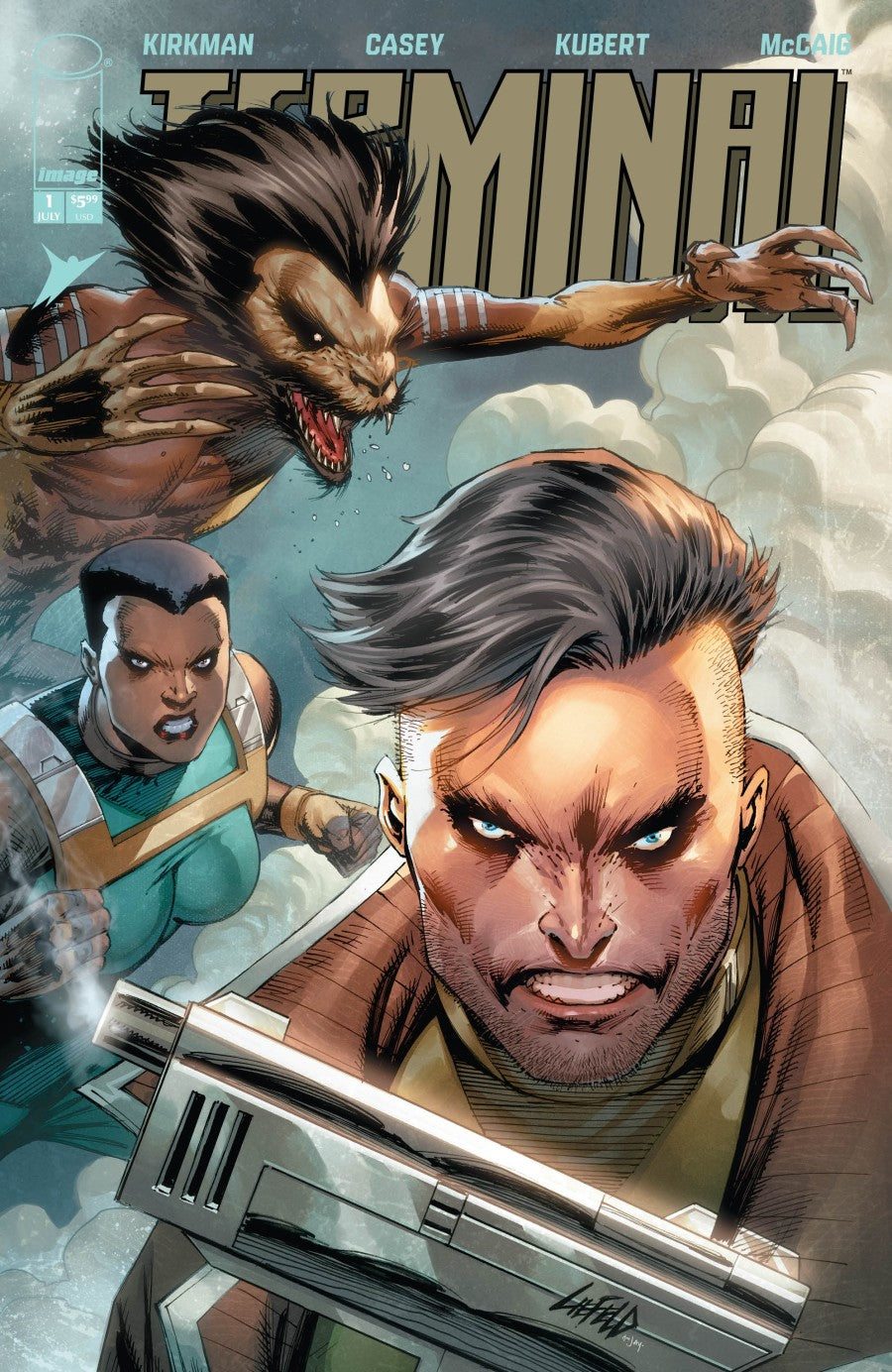 Terminal #1 Cover F 1:50 Rob Liefeld Variant