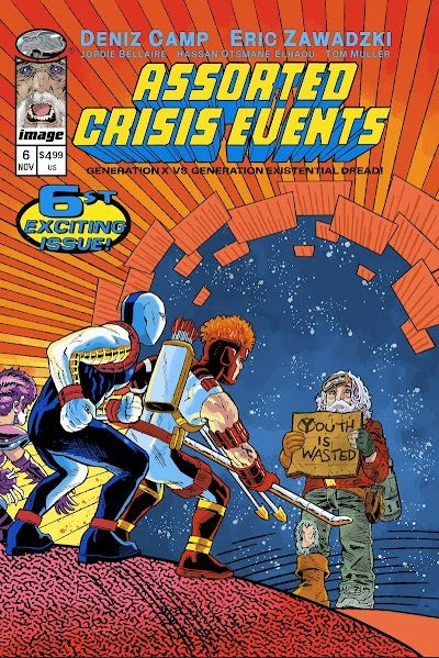 Assorted Crisis Events #6 Cover C Eric Zawadzki Youngblood Team-Up Wraparound Variant