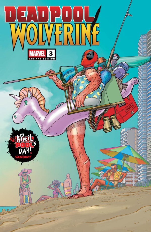 Deadpool / Wolverine #3 Aaron Kuder April Pool's Day Variant