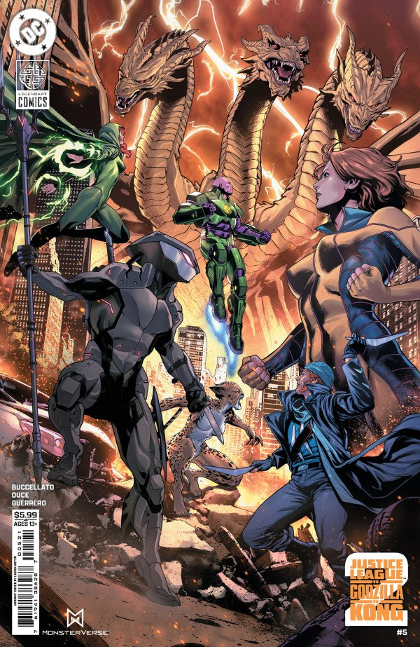 Justice League vs. Godzilla vs. Kong 2 #5 Cover C Lucas Meyer Variant