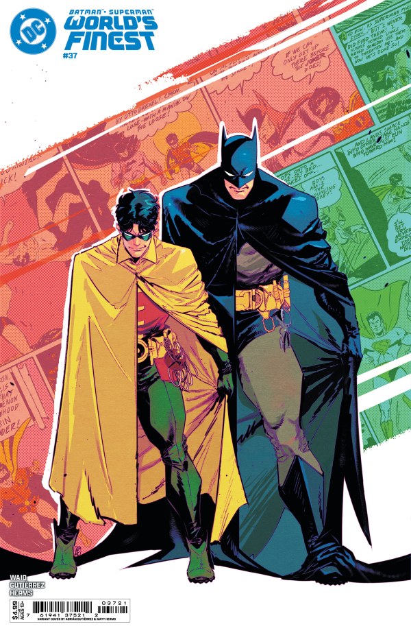 Batman / Superman: World's Finest #37 Cover C Adrián Gutiérrez Connecting Variant