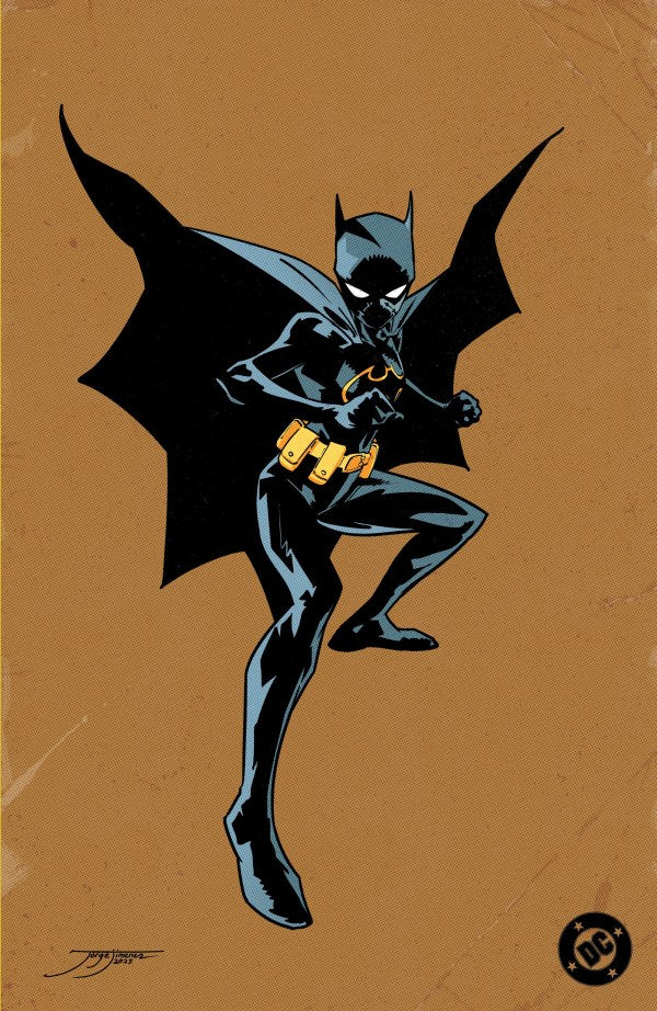 Batgirl #17 Cover D Jorge Jiménez Corner Box Spot Foil Virgin Variant