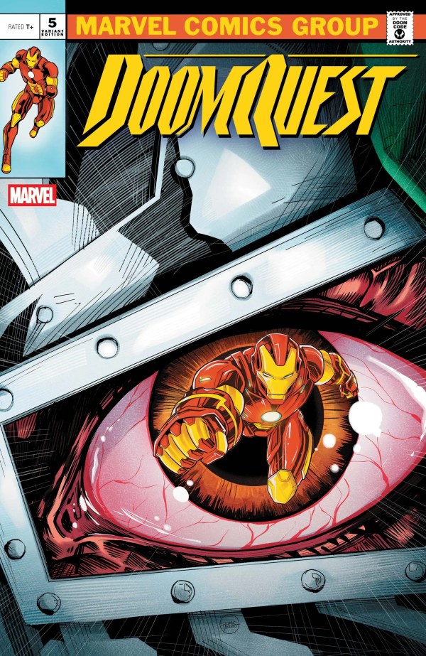 Doomquest #5 Luciano Vecchio Homage Variant